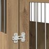 vidaXL Hundek&auml;fig im M&ouml;belstil Artisan-Eiche 55x75x65 cm Holzwerkstoff