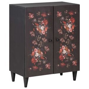 vidaXL Stauraumschr&auml;nke 60 x 33 x 75 cm Massivholz Mango Mehrfarbig