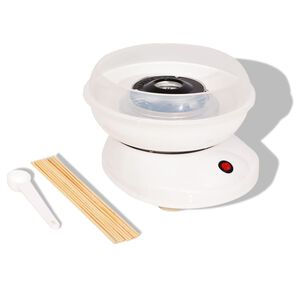 vidaXL Zuckerwattemaschine 480 W Wei&szlig;