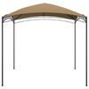 vidaXL Pavillon 3x3x2,65 m Taupe 180 g/m²