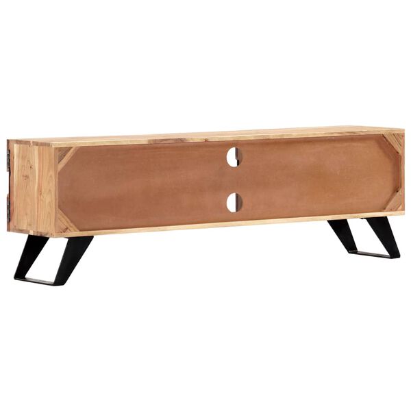 vidaXL TV-Schrank 140x30x45 cm Massivholz Akazie