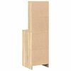 vidaXL Highboard Sonoma-Eiche 40 x 40,5 x 135 cm Holzwerkstoff