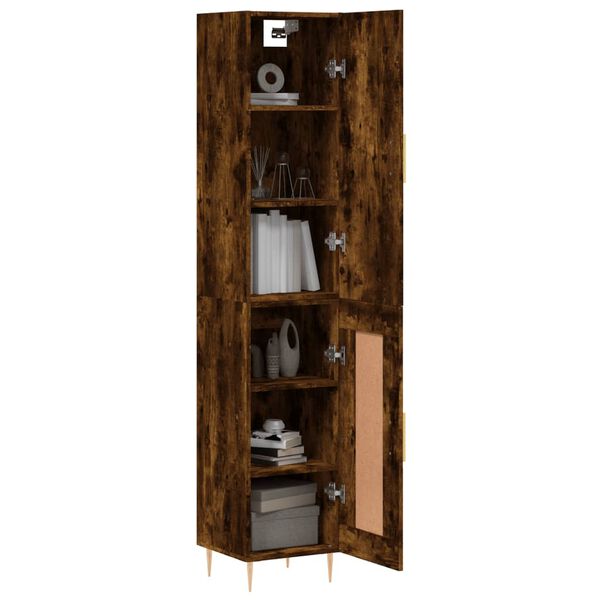 vidaXL Highboard R&auml;uchereiche 34,5x34x180 cm Holzwerkstoff