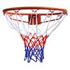 vidaXL Basketballkorb mit Netz Orange 45 cm