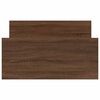 vidaXL Bettgestell ohne Matratze Braun Eiche 90x190 cm Holzwerkstoff