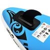 vidaXL SUP-Board-Set Aufblasbar 320x76x15 cm Blau