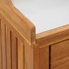 vidaXL Garten-Schrank Natur 93 x 41,5 x 98 cm Massivholz Akazie
