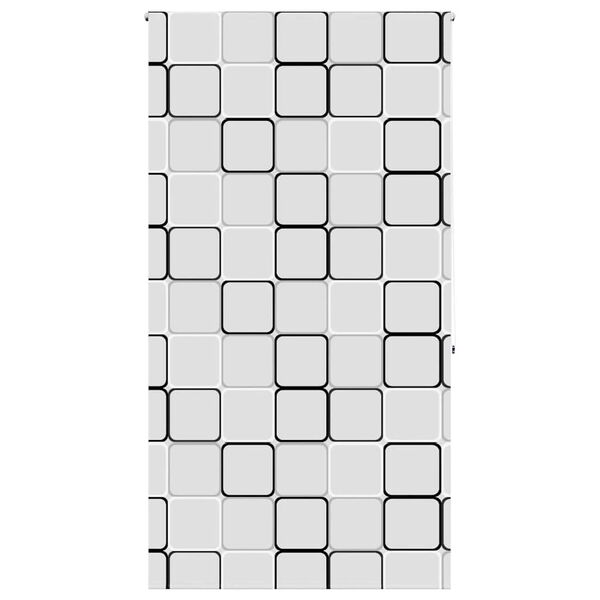 vidaXL Duschrollo 120x240 cm Stoffbreite 116 cm