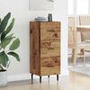 vidaXL Sideboard Altholz 34 x 34,5 x 90 cm Holzwerkstoff
