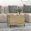 vidaXL Couchtisch Sonoma-Eiche 60x44,5x45 cm Holzwerkstoff