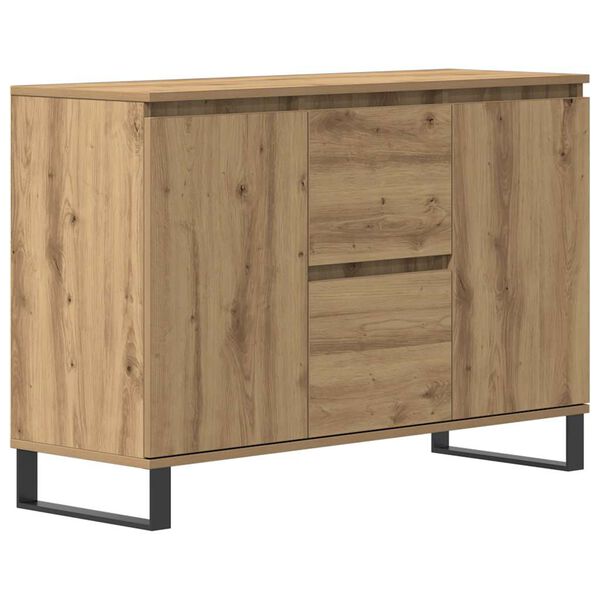 vidaXL Sideboard Artisan-Eiche 101,5x35x70 cm Holzwerkstoff