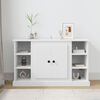 vidaXL Sideboard Wei&szlig; 100x35,5x60 cm Holzwerkstoff