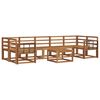 vidaXL Outdoor-Sofagarnitur 8 pcs Natur Massivholz Akazie
