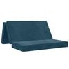 vidaXL Klappsofa Bett 160 x 67 x 45 cm Blau
