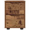 vidaXL Nachttisch Altholz 30,5 x 30 x 43 cm Holzwerkstoff