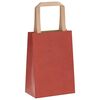 vidaXL Papiertragetaschen 50 Stk. mit Henkeln Rot 15x8x21 cm