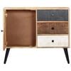 vidaXL Sideboard 88&times;30&times;73 cm Mango-Massivholz