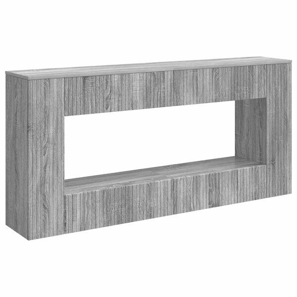 vidaXL Konsolentisch Graues Sonoma 155 x 29 x 74 cm Holzwerkstoff