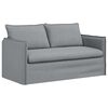 vidaXL Sofa Set 2 pcs Hellgrau 156 x 82 x 85 cm Stoff