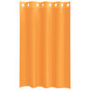 vidaXL Voile Vorhänge mit Ösen 2 Stk. Orange 140x175 cm