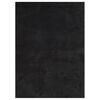 vidaXL Teppich HUARTE Kurzflor Weich und Waschbar Schwarz 160x230 cm