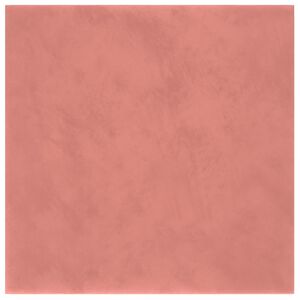 vidaXL Wandkopfteilen 12 pcs Rosa 30 x 30 cm Samt