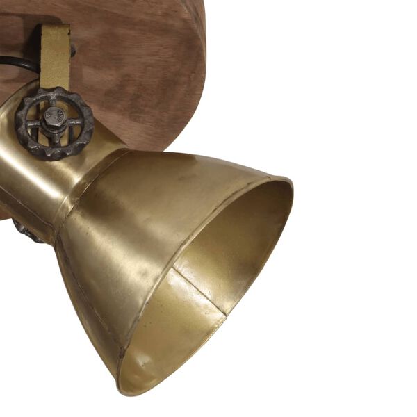 vidaXL Deckenleuchte 25 W Antik-Messing 50x50x25 cm E27