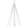 vidaXL Weihnachtsbaum-Lichterketten Indoor Outdoor 400 LEDs 2,5 m