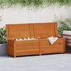 vidaXL Outdoor-Kissenbox Braun 200x50x56 cm Massivholz Tanne