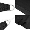 vidaXL Sonnensegel 160 g/m² Schwarz 4,5x4,5x4,5 m HDPE