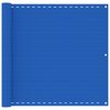 vidaXL Balkon-Sichtschutz Blau 90x300 cm HDPE