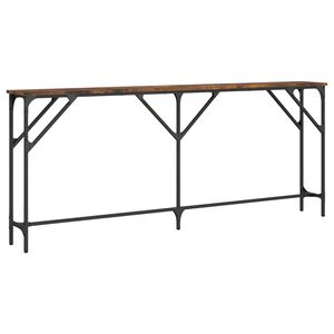 vidaXL Konsolentisch R&auml;uchereiche 180x23x75 cm Holzwerkstoff
