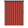 vidaXL Rollo Orange und Braun 200 x 250 cm Stoff und Aluminium