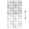 vidaXL Duschrollo 120x240 cm Stoffbreite 116 cm