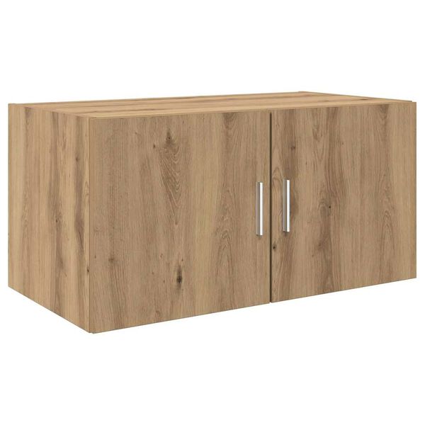 vidaXL Wandschrank Artisan-Eiche 80 x 42,5 x 40 cm Holzwerkstoff