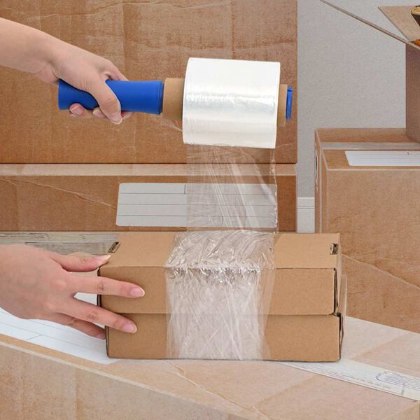 vidaXL Stretchfolien 10 Stk. Transparent 23 μm 10 cm x 300 m