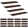 vidaXL Treppenstufen 20 stk. 110 x 30 x 2 cm Dunkelbraun