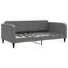 vidaXL Tagesbett Dunkelgrau 100x190 cm Stoff