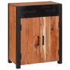vidaXL Sideboard Braun 55 x 30 x 75 cm Massivholz Akazie