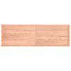 vidaXL Tischplatte 200x60x(2-4) cm Massivholz Behandelt Baumkante