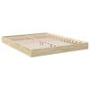 vidaXL Bettgestell ohne Matratze Sonoma-Eiche 160x200 cm Holzwerkstoff