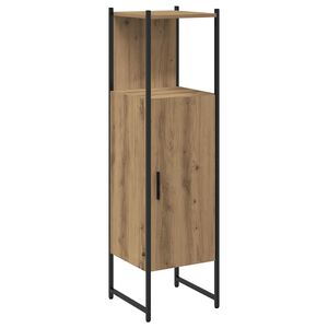 vidaXL Badschrank Artisan-Eiche 33x33x120,5 cm Holzwerkstoff