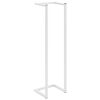 vidaXL Handtuchst&auml;nder Wei&szlig; 25x20x95 cm Stahl