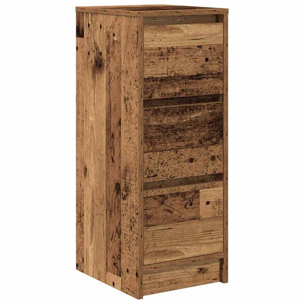 vidaXL Sideboard Altholz-Optik 29,5x34x76 cm Holzwerkstoff