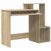 vidaXL Schreibtisch Sonoma-Eiche 106 x 41 x 88.5 cm Holzwerkstoff