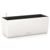 LECHUZA Blumenkasten Balconera Color 50 Komplett-Set Wei&szlig; 15670