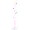 vidaXL Garderobenst&auml;nder Rosa 172 cm Pulverbeschichtetes Eisen