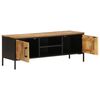 vidaXL TV-Schrank 110x35x40 cm Massivholz Mango