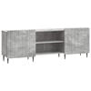 vidaXL TV-Schr&auml;nk Betongrau 150 x 31 x 52 cm Holzwerkstoff