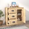 vidaXL Sideboard Sonoma-Eiche 70x35,5x67,5 cm Holzwerkstoff